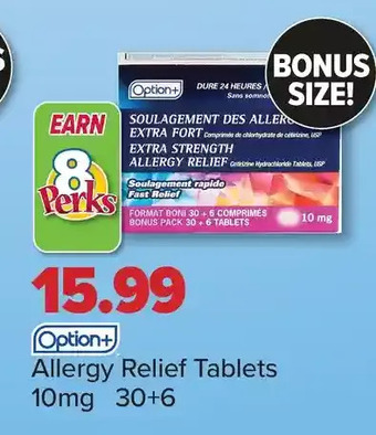 PharmaChoice Allergy Relief Tablets offer
