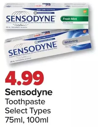 PharmaChoice Sensodyne Toothpaste offer