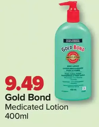 PharmaChoice Gold Bond Medicated Lotion offer