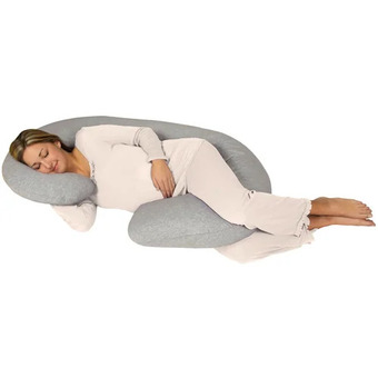 Babies 'R' Us Leachco Snoogle Chic Jersey - Heather Grey offer