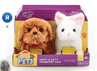 Toys R us Pitter Patter Pets - Puppy and Kitty Friendship Pack - R Exclusive offer