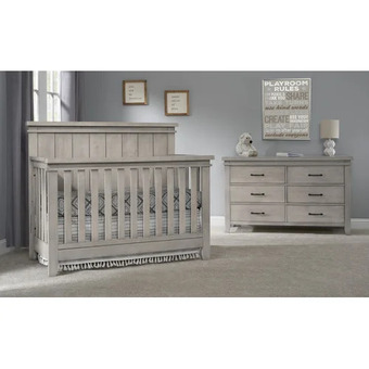 Babies 'R' Us Sanibel 4-in-1 Convertible Crib - Moon Dust - R Exclusive offer