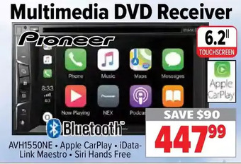2001 Audio Video Pioneer Multimedia DVD Receiver offer
