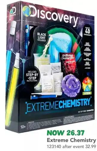 Toys R us Extreme Chemistry offer
