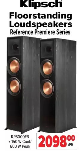2001 Audio Video Klipsch Floorstanding Loudspeakers Reference Premiere Series offer