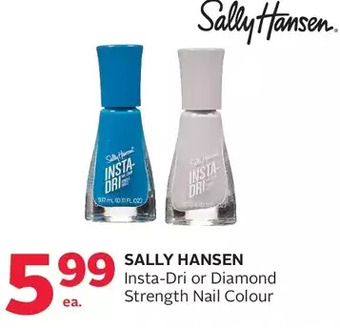 Rexall Sally Hansen Insta-Dri or Diamond Strength Nail Colour offer