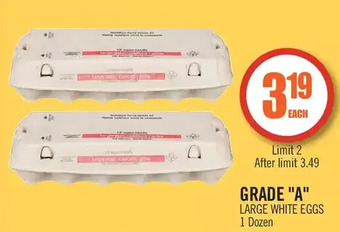 Shoppers Drug Mart Grade "A" Large White Eggs offer