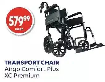 Shoppers Drug Mart Airgo Comfort Plus Xc Premium Transport Chair offer