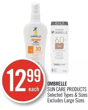 Shoppers Drug Mart Ombrelle Sun Care Products offer