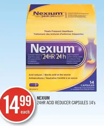 Shoppers Drug Mart Nexium 24Hr Acid Reducer Capsules offer