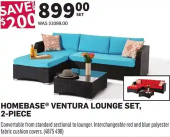 Co-op Homebase Ventura Lounge Set, 2-Piece offer