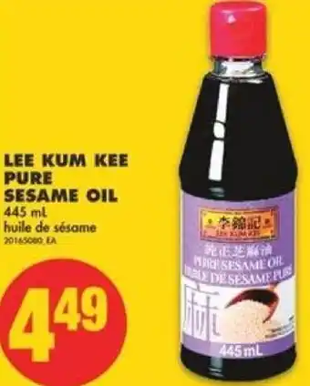 No Frills Lee Kum Ke Pure Sesame Oil 445ml offer