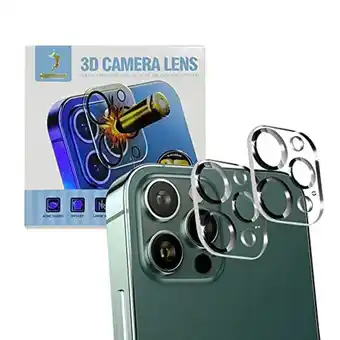 (2 pack) camera lens protector iphone for 13pro/13 pro max, hd clear 9h hardness tempered glass full protective cell phone le