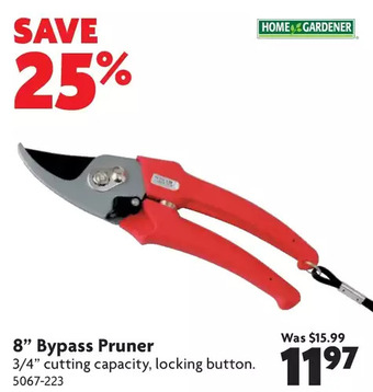 Home Hardware 8" Bypass Pruner offer