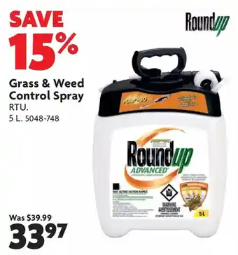 Home Hardware Grass & Weed Control Spray offer