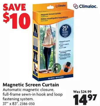 Home Hardware Magnetic Screen Curtain offer