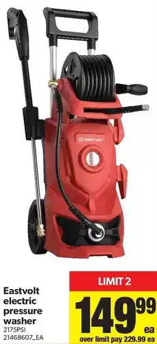 Real Canadian Superstore Eastvolt electric pressure washer offer