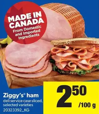 Real Canadian Superstore Ziggy's ham offer