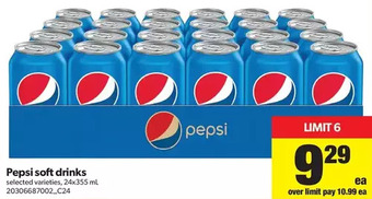 Real Canadian Superstore Pepsi soft drinks offer