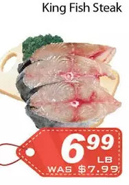 Ample Food Market King fish steak offer