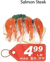 Ample Food Market Salmon steak offer