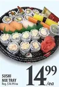 Al Premium Food Mart Sushi mix tray offer