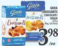 Al Premium Food Mart Gioia croissants chocolate/cream offer