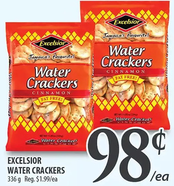 Al Premium Food Mart Excelsior water crackers offer