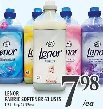 Al Premium Food Mart Lenor fabric softener 63 uses offer
