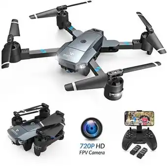 Visions Electronics Snaptain a15f fpv drone flycam with hd camera. includes remote and batteries (x2) offer