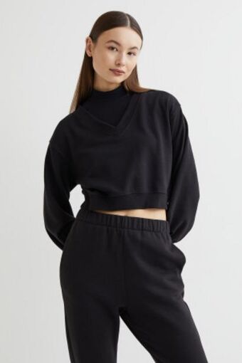 H&M Crop sweatshirt offer