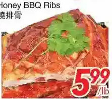 Foody World Honey bbq ribs offer