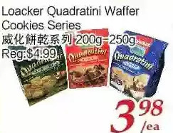 Tone Tai Supermarket Loacker quadratini waffer cookies series offer