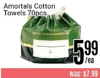 Nations Fresh Foods Amortals cotton towels offer