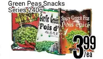 Nations Fresh Foods Green peas snacks series offer