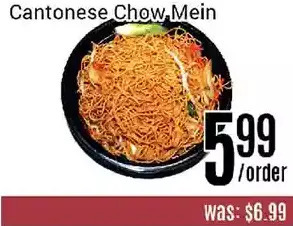 Nations Fresh Foods Cantonese chow mein offer