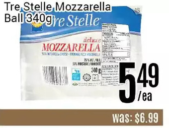 Nations Fresh Foods Tre stelle mozzarella ball offer