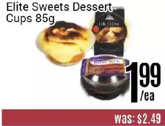 Nations Fresh Foods Elite sweets dessert cups offer