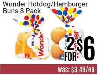 Nations Fresh Foods Wonder hotdog/hamburger buns offer