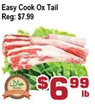 Top Food Supermarket Easy cook ox tail offer