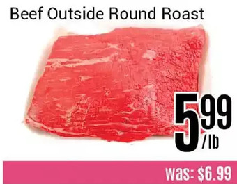 Nations Fresh Foods Beef outside round roast offer