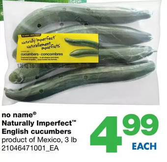 Wholesale Club No name naturally imperfect english cucumbers offer