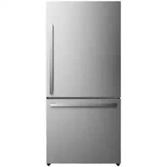 Trail Appliances Hisense 17.0 cu.ft. counter-depth bottom-freezer refrigerator offer