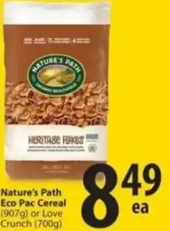 Save on Foods Nature's Path eco Pac Cereal offer