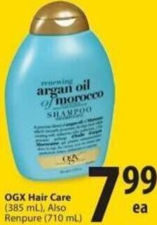Save on Foods OGX Hair Care offer