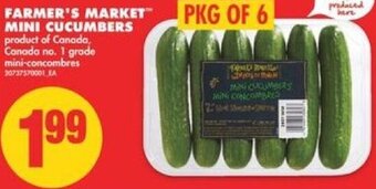 No Frills Farmer's Market Mini Cucumbers offer