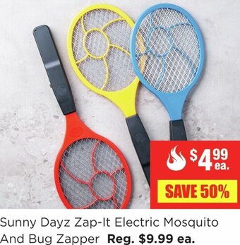 Kitchen Stuff Plus Sunny Dayz Zap-It Electric Mosquito And Bug Zapper offer