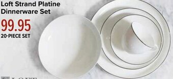 Linen Chest Loft Strand Platine Dinnerware Set offer