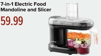 Linen Chest 7-In-1 Electric Food Mandoline And Slicer offer