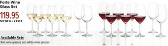 Linen Chest Forte Wine Glass Set offer